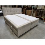 Łóżko kontynentalne RICO 180x200 - Monolith 02 - beżowy - OUTLETU