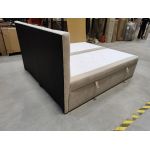 Łóżko kontynentalne RICO 180x200 - Monolith 02 - beżowy - OUTLETU