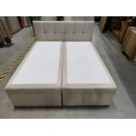 Łóżko kontynentalne RICO 180x200 - Monolith 02 - beżowy - OUTLETU