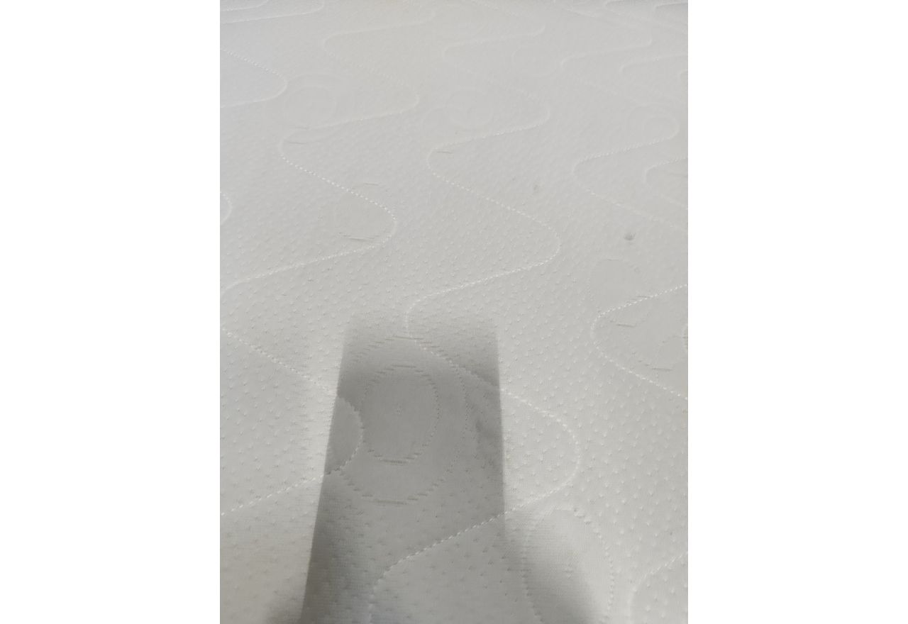 Łóżko kontynentalne PERA 90x200 - Monolith 84 - jasny szary - OUTLETU