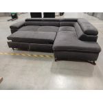 Narożnik PETER L - Monolith 92 - ciemny szary - OUTLETU