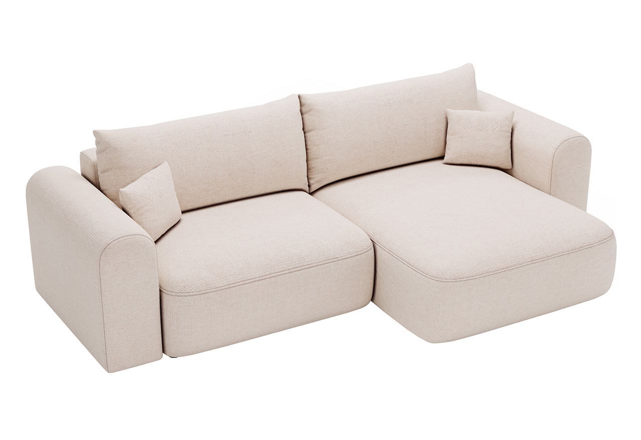 Narożnik NELSON L - Storm 02 - beżowy - OUTLET