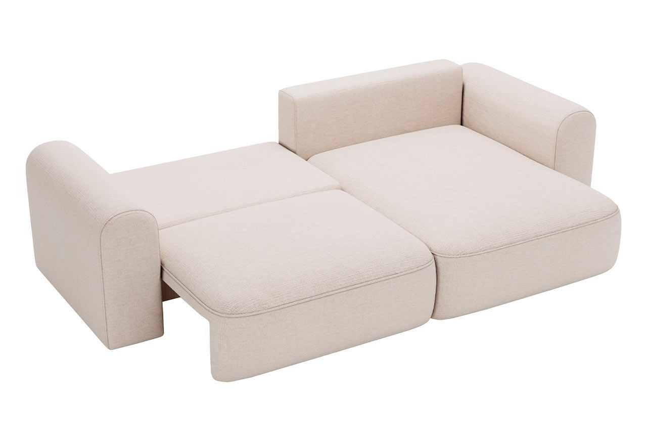 Narożnik NELSON L - Storm 02 - beżowy - OUTLET