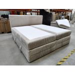 Łóżko kontynentalne TILIANO KING 200x200 - Tilia 01 - beżowy - OUTLETU