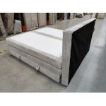 Łóżko kontynentalne TILIANO KING 200x200 - Tilia 01 - beżowy - OUTLETU