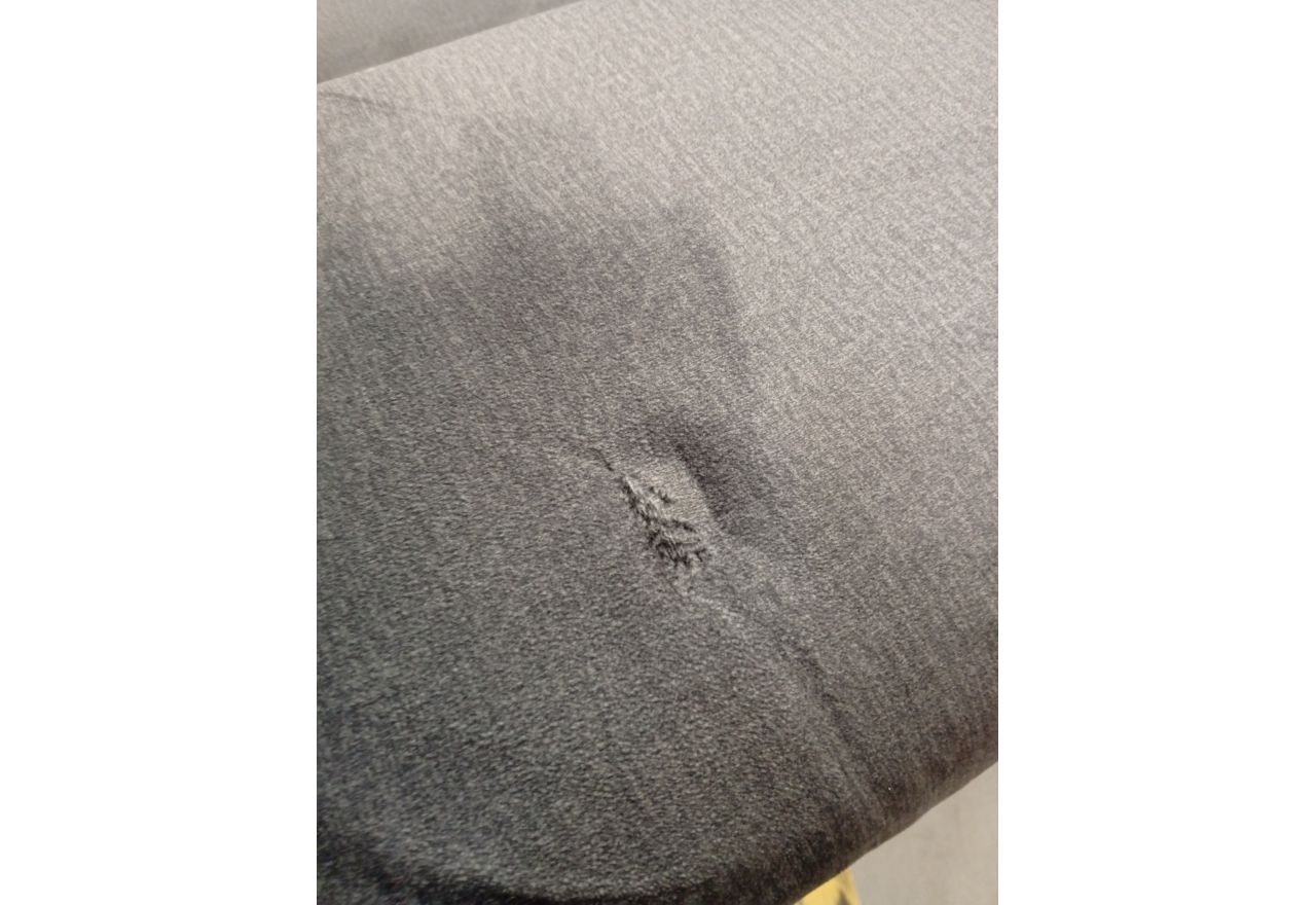 Narożnik PETER L - Monolith 92 - ciemny szary - OUTLETU