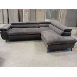 Narożnik PETER L - Monolith 92 - ciemny szary - OUTLETU