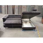 Narożnik PETER L - Monolith 92 - ciemny szary - OUTLETU