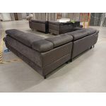 Narożnik PETER L - Monolith 92 - ciemny szary - OUTLETU