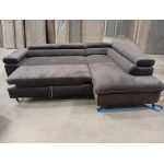 Narożnik PETER L - Monolith 92 - ciemny szary - OUTLETU