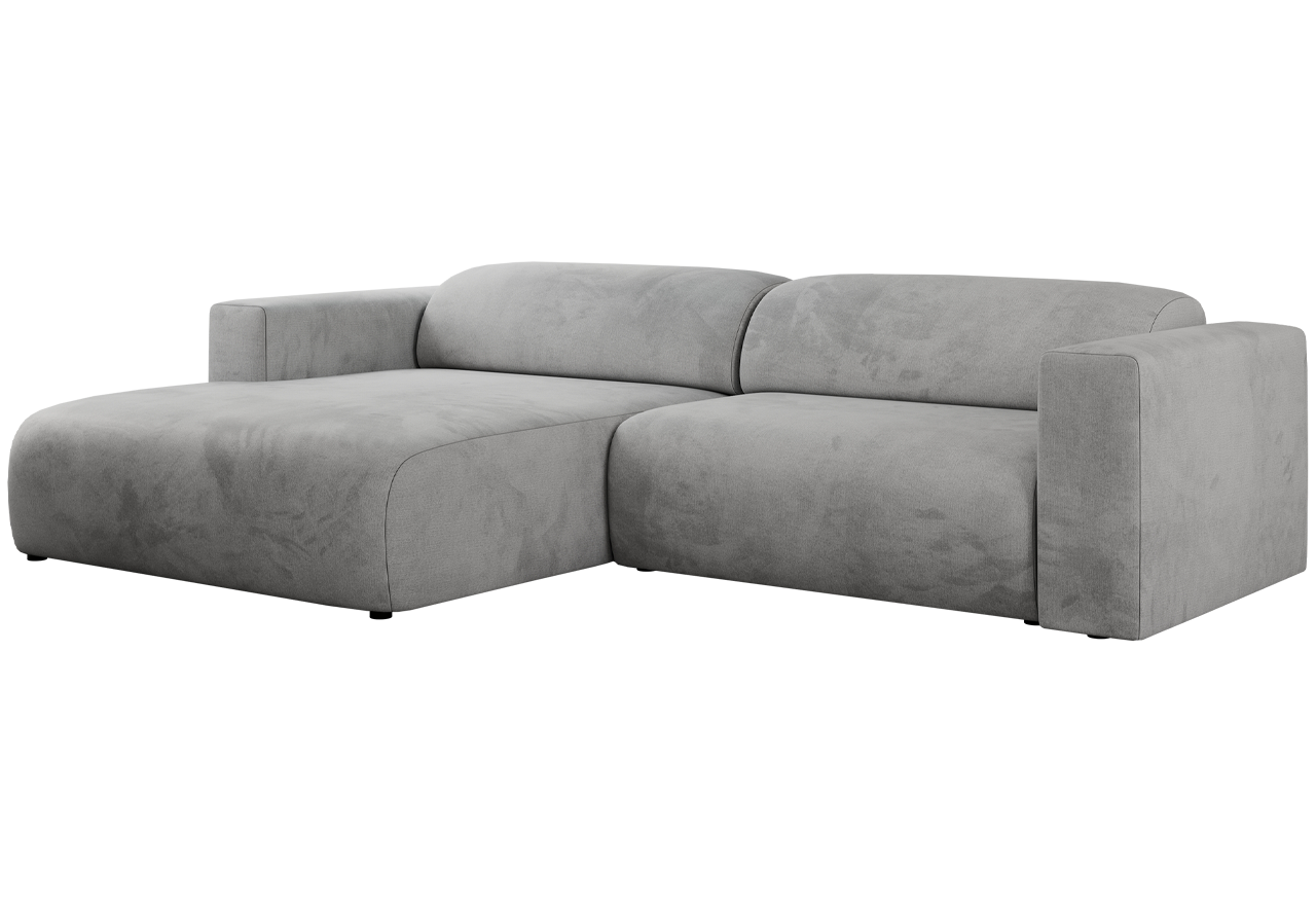 Narożnik PASADENA L - Monolith 84 - jasny szary - OUTLETU