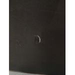 Łóżko kontynentalne PERA 200x200 - Soft 17 - biała ekoskóra - OUTLETU