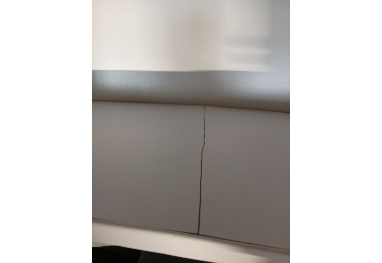 Łóżko kontynentalne PERA 200x200 - Soft 17 - biała ekoskóra - OUTLETU