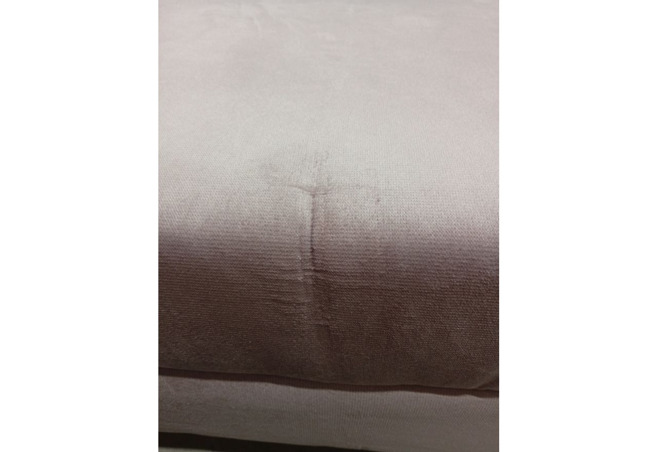 Narożnik LANG L - Kronos 27 - różowy - OUTLETU