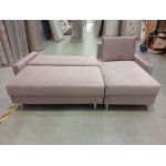 Narożnik LANG L - Kronos 27 - różowy - OUTLETU