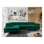 Narożnik PETER L - Monolith 37 - zielony - OUTLETU