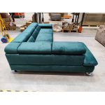 Narożnik PETER L - Monolith 37 - zielony - OUTLETU