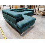 Narożnik PETER L - Monolith 37 - zielony - OUTLETU