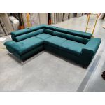 Narożnik PETER L - Monolith 37 - zielony - OUTLETU