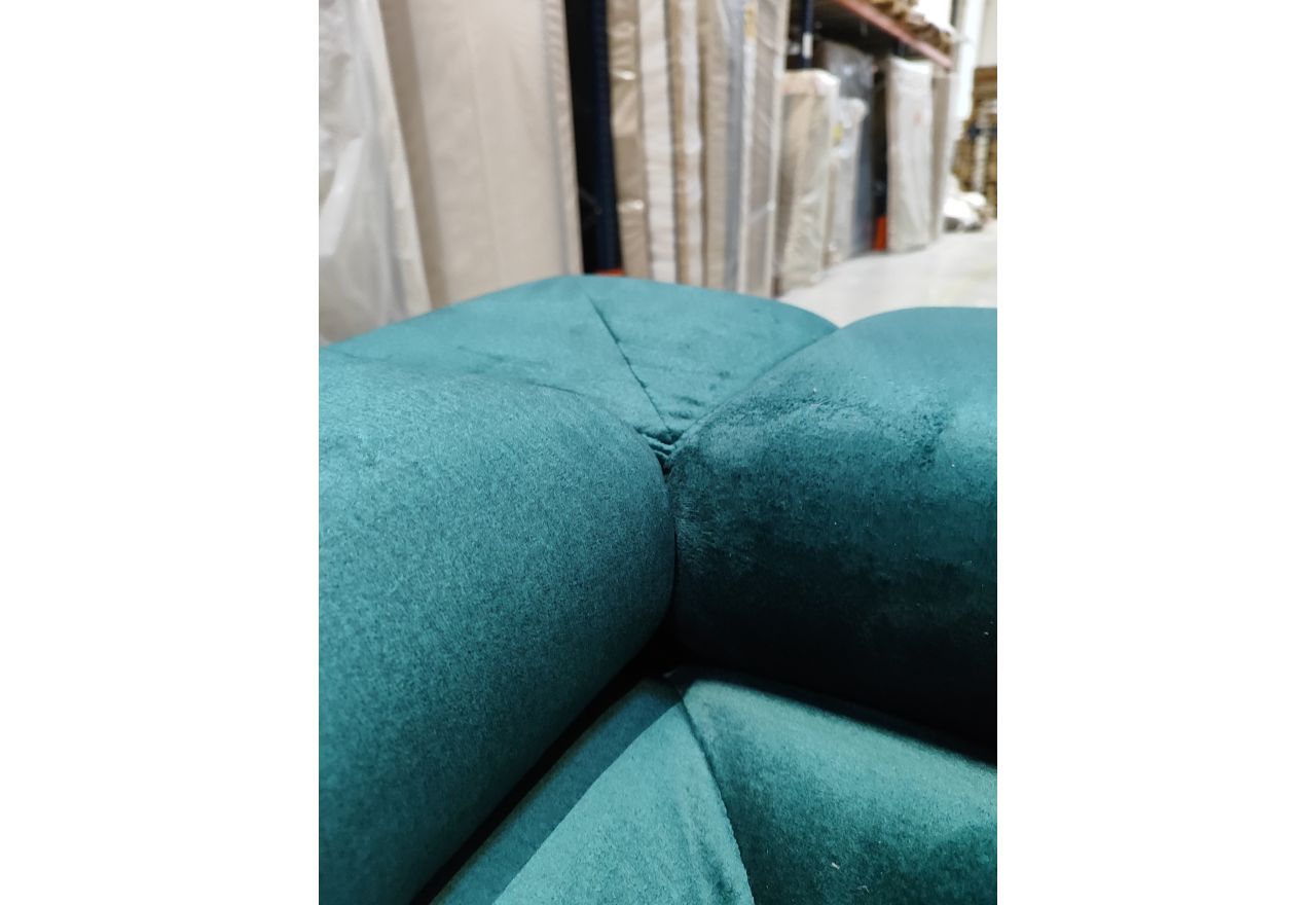 Narożnik PETER L - Monolith 37 - zielony - OUTLETU