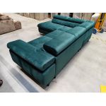 Narożnik PETER L - Monolith 37 - zielony - OUTLETU