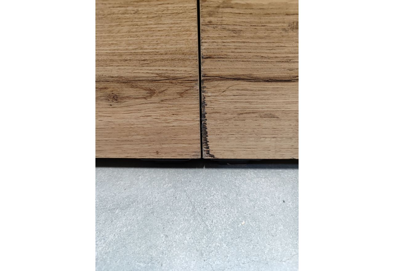 Łóżko kontynentalne AMORE 200x200 - Monolith 15 - brązowy - OUTLETU