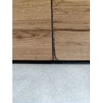 Łóżko kontynentalne AMORE 200x200 - Monolith 15 - brązowy - OUTLETU