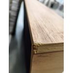 Łóżko kontynentalne AMORE 200x200 - Monolith 15 - brązowy - OUTLETU