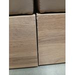 Łóżko kontynentalne BELLISSIMO KING 180x200 - Soft 34 - brązowa ekoskóra - OUTLETU