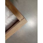 Łóżko kontynentalne BELLISSIMO KING 180x200 - Soft 34 - brązowa ekoskóra - OUTLETU