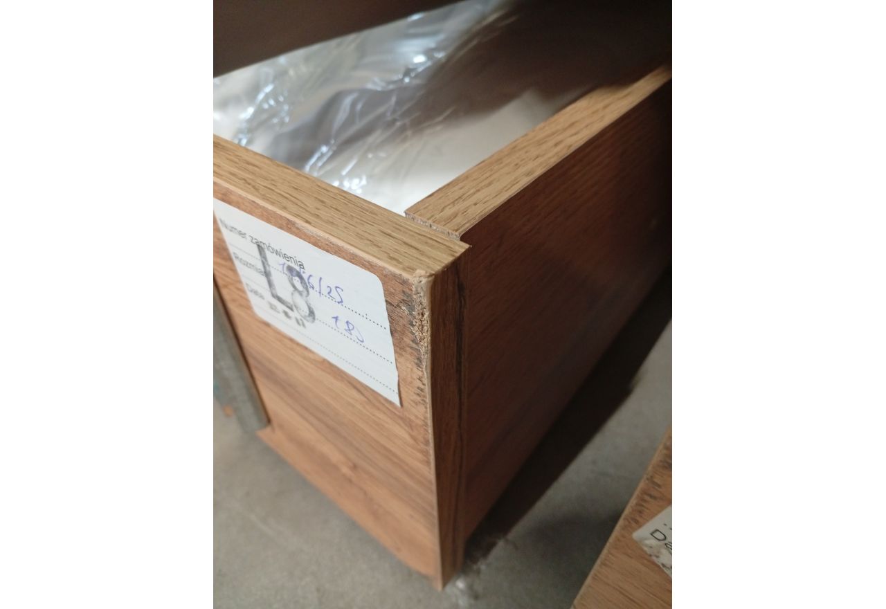 Łóżko kontynentalne BELLISSIMO KING 180x200 - Soft 34 - brązowa ekoskóra - OUTLETU