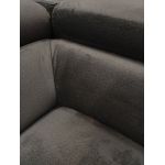 Narożnik PETER L - Monolith 92 - ciemny szary - OUTLETU