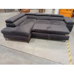 Narożnik PETER L - Monolith 92 - ciemny szary - OUTLETU