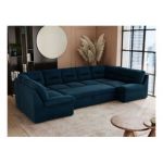 Narożnik COMODO U - Monolith 77 - niebieski - OUTLET