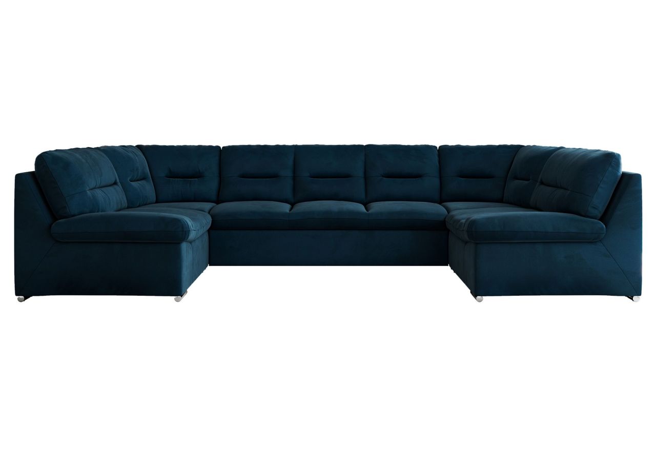 Narożnik COMODO U - Monolith 77 - niebieski - OUTLET