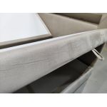 Łóżko kontynentalne GOLD 5 KING 200x200 - Monolith 02 - beżowy - OUTLETU