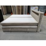 Łóżko kontynentalne GOLD 5 KING 200x200 - Monolith 02 - beżowy - OUTLETU