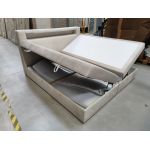 Łóżko kontynentalne GOLD 5 KING 200x200 - Monolith 02 - beżowy - OUTLETU