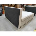 Łóżko kontynentalne GOLD 5 KING 200x200 - Monolith 02 - beżowy - OUTLETU