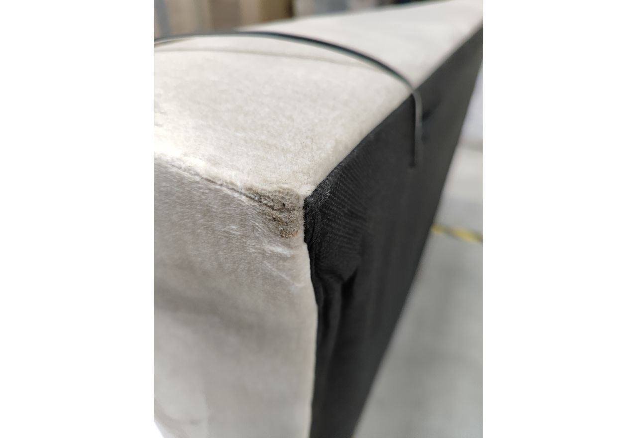 Łóżko kontynentalne GOLD 5 KING 200x200 - Monolith 02 - beżowy - OUTLETU