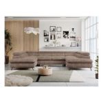 Narożnik PETER U - Tilia 17 - brązowy - OUTLET