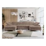 Narożnik PETER U - Tilia 17 - brązowy - OUTLET