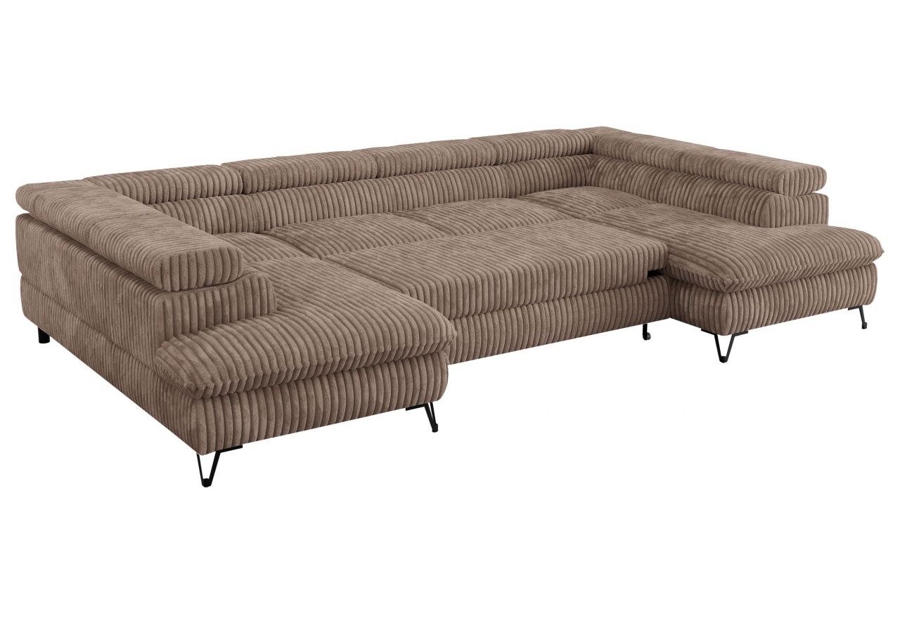 Narożnik PETER U - Tilia 17 - brązowy - OUTLET