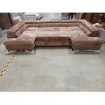 Narożnik PETER U - Tilia 17 - brązowy - OUTLET