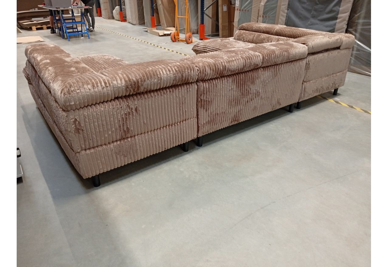 Narożnik PETER U - Tilia 17 - brązowy - OUTLET