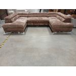 Narożnik PETER U - Tilia 17 - brązowy - OUTLET