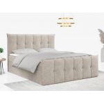 Łóżko kontynentalne PREMIUM 11 160x200 - Matana 17 - beżowy - OUTLET