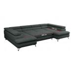 Narożnik PETER U - Matana 05 - ciemny szary - OUTLETU