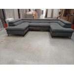 Narożnik PETER U - Matana 05 - ciemny szary - OUTLETU