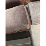 Łóżko kontynentalne ERNI KING 200x200 - Monolith 15 - brązowy - OUTLETU